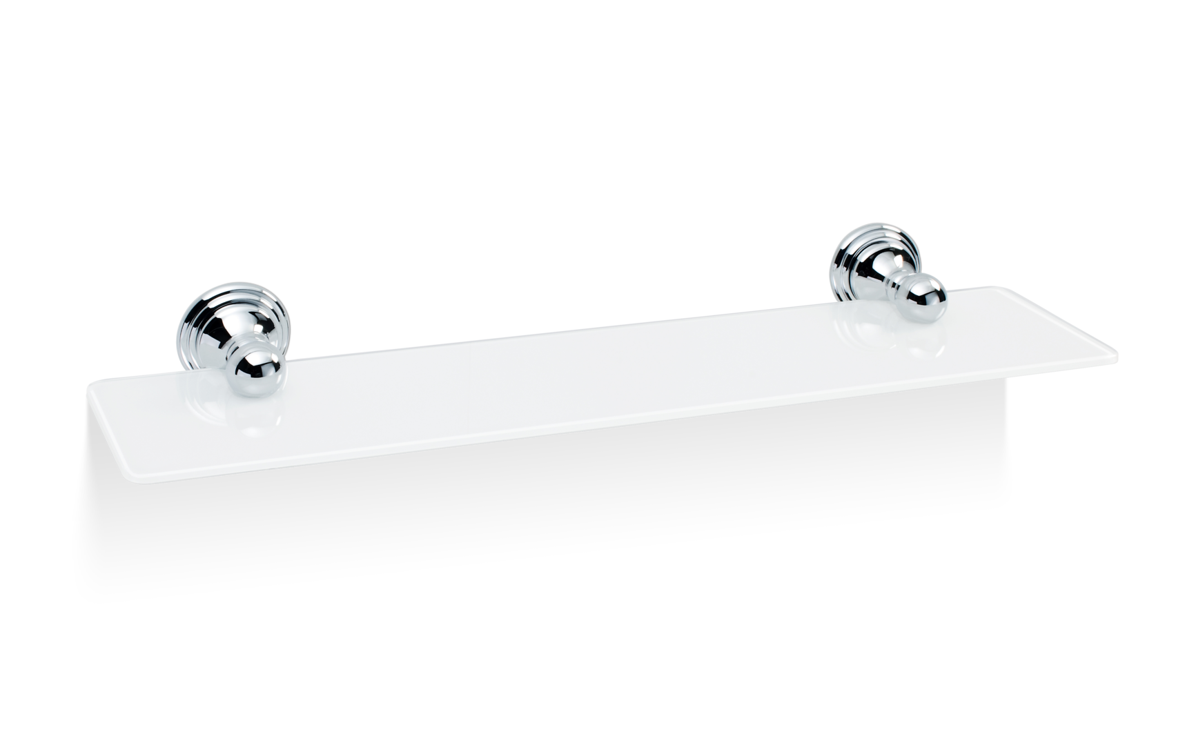 стеклянная полка CL GLA80 DECOR WALTHER Хром 512200 Classic