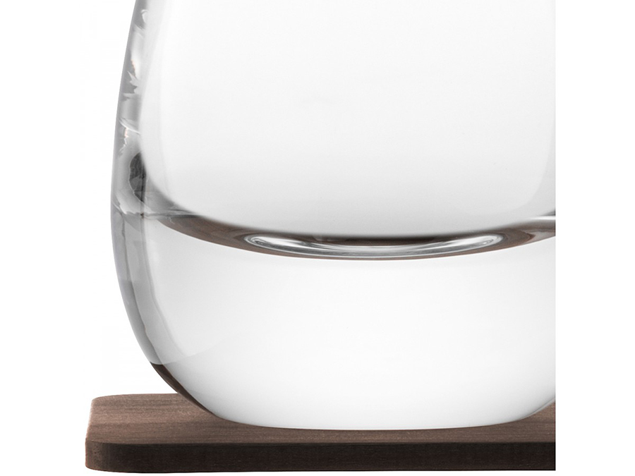 G1213-09-301 Набор стаканов с деревянными подставками islay whisky, 250 мл, 2 шт. LSA International  - Вид №3