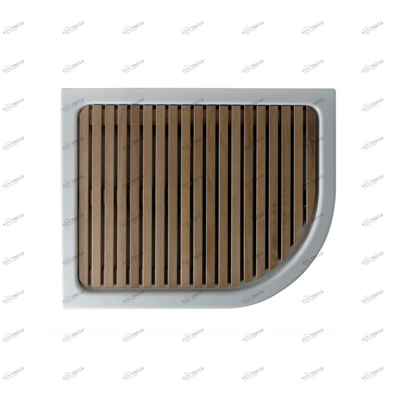 Деревянная платформа DX Белый 1019/dx GALASSIA Shower Trays