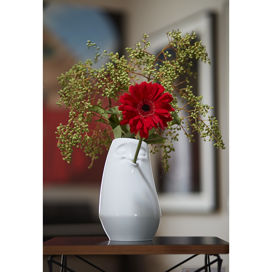 T01.91.01 Ваза tassen laid back 25 см белая Tassen by FIFTYEIGHT PRODUCTS  - Вид №4