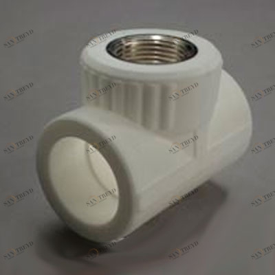 Тройник комбинированный (вн.рез.) 20-3/4 Grise PP-R PROAQUA 27221