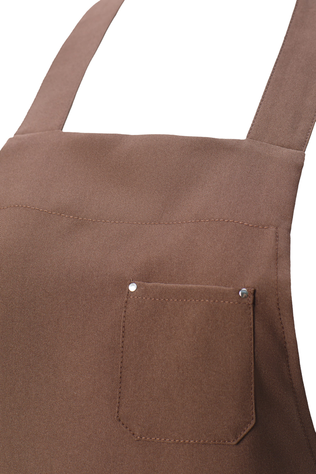 60697 Фартук с нагрудником chocolate (коричневый) IRMA  Одежда для официантов  размер  - Вид №3