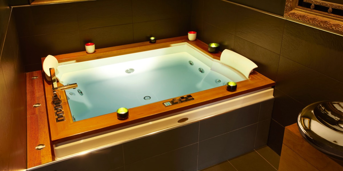 Ванна встроенная с гидромассажем "BASE" Aura Plus 9H43-501 Jacuzzi 9H43501 - Вид №6