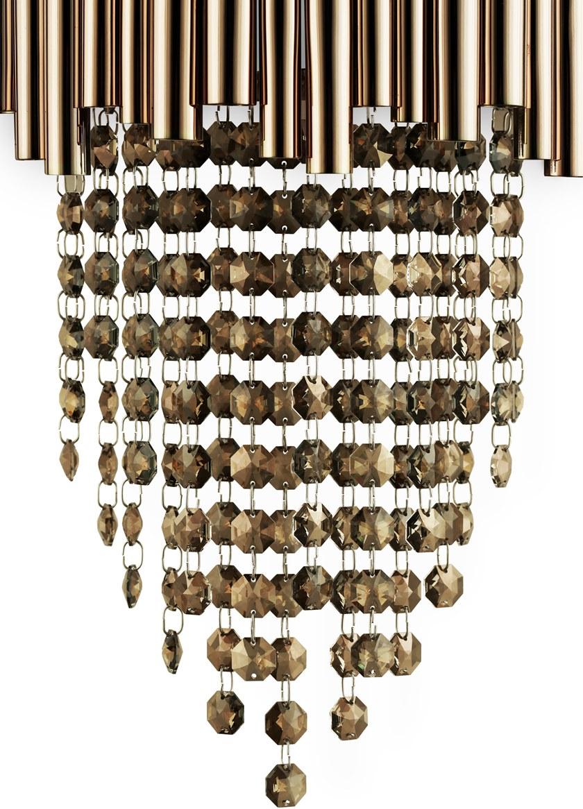 LUXXU Настенный светильник из латуни с кристаллами swarovski® Scala sun-id-1408112 - Вид №3