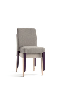 Штабелируемый тканевый мягкий стул