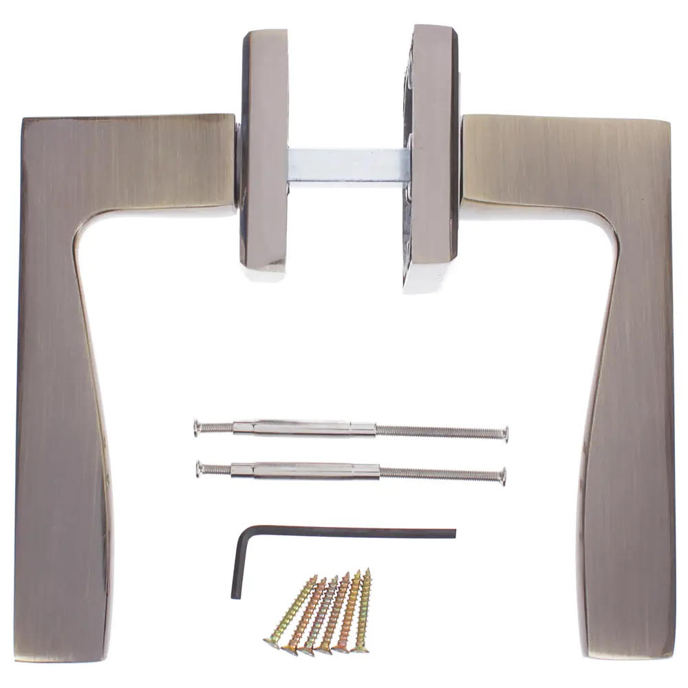 Дверные ручки на розетке Фабрика Замков A 201 AB в стиле классика 18809852 STLM-0012934 - Вид №2