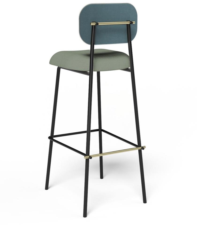 Mambo Unlimited Ideas Барный стул высокий с подставкой для ног Miami sun-id-1507163 - Вид №1