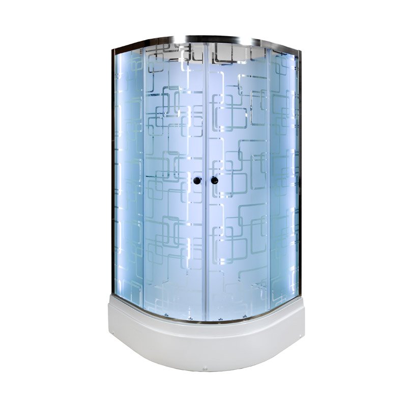 L 980 N без крыши Душевая кабина DETO Серия L ЕМ2790 N LED с гм. - Вид №10