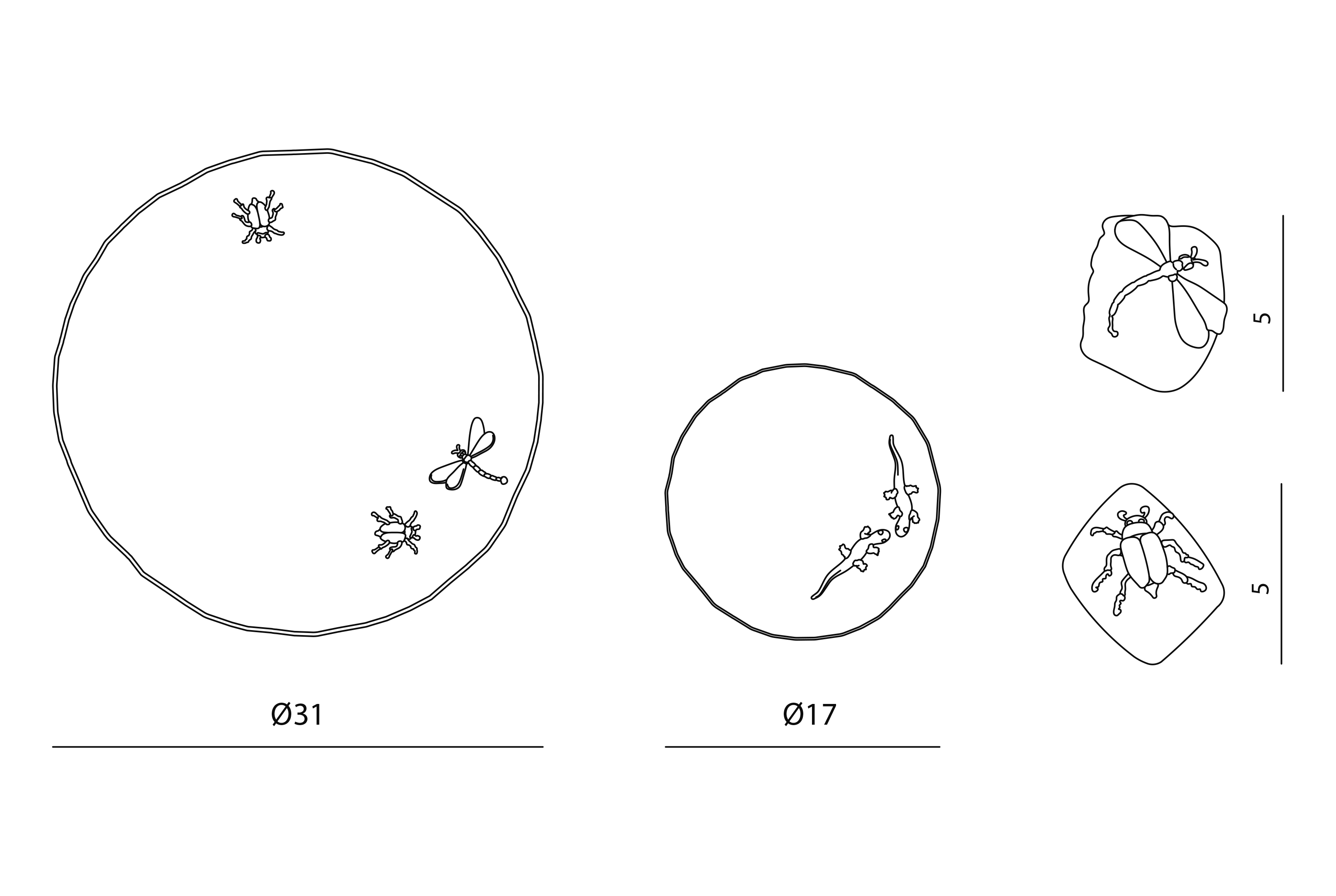 Umberto Тарелка Visionnaire  - Вид №5