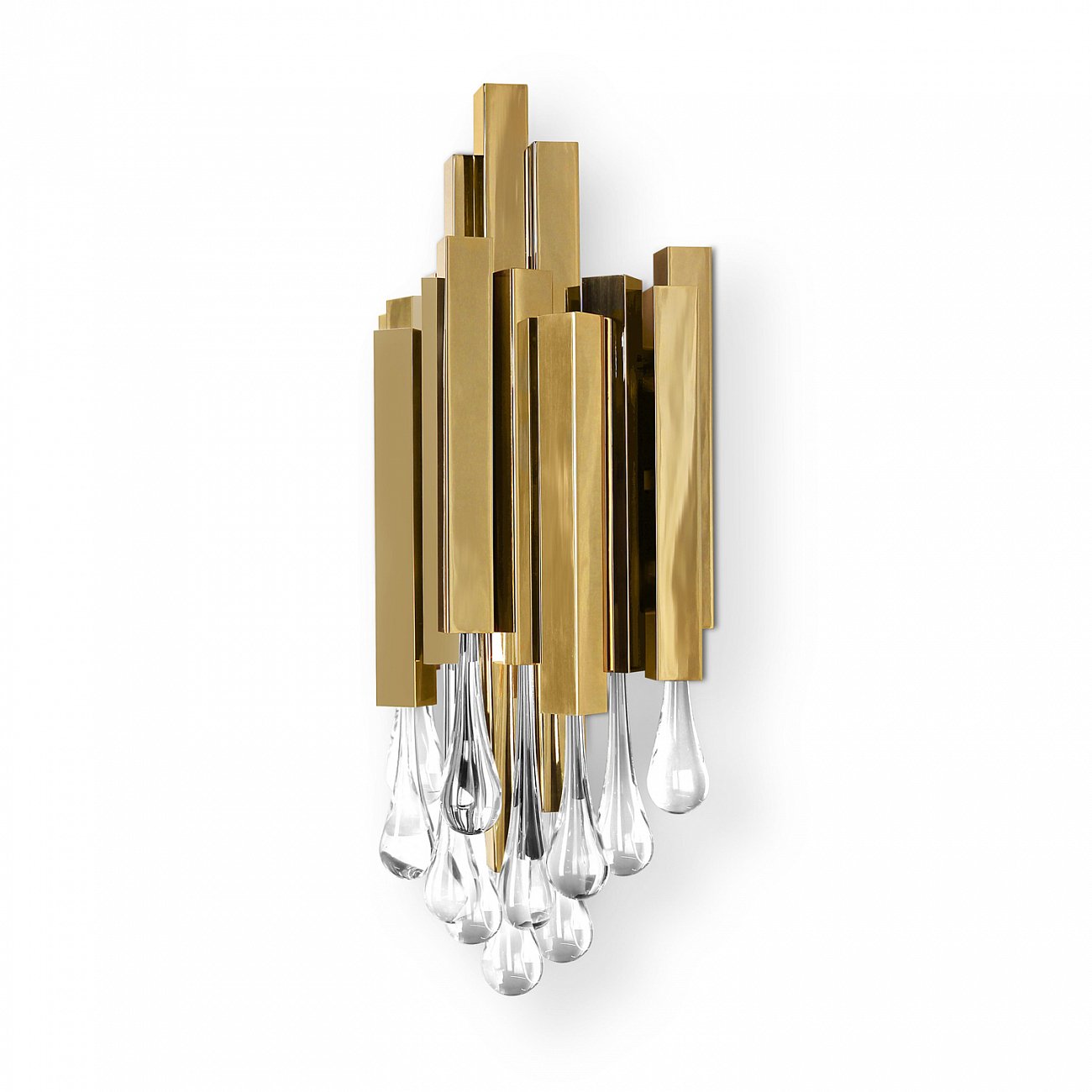 Светильник настенный золотистый Trump 3 KM0988W-3 DELIGHT COLLECTION  00-3882899 Золото  - Вид №1