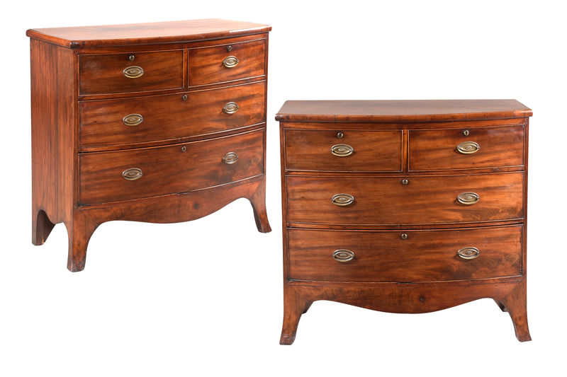 SOR27541 Передний комод с бантом из красного дерева ijlbrown  - Вид №2