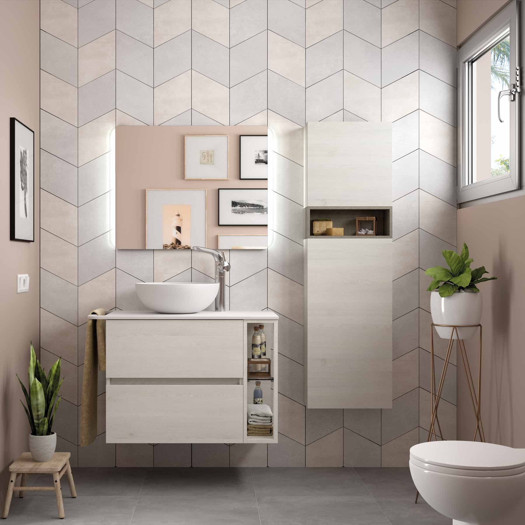 26536 SALGAR Раковина BOL SOLID SURFACE d 390 x 140 мм - Вид №1