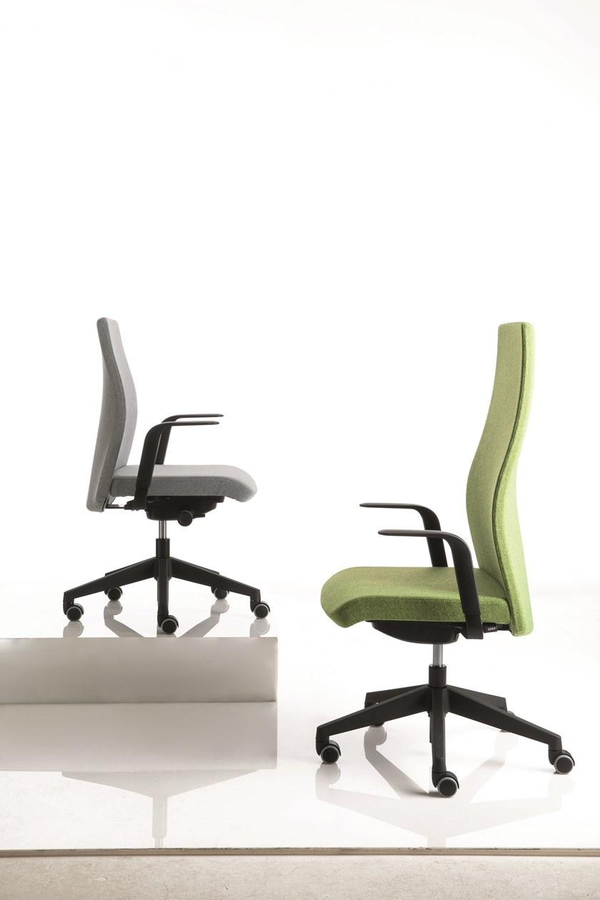 Luxy Кожаное кресло руководителя с подлокотниками на колесиках Smartoffice 4ofdi06, 4ofdi08, 4ofdi54, 4ofdi56  - Вид №5