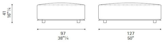 Poltrona Frau Модульный секционный диван La collezione - divani e poltrone sun-id-1411513 - Вид №23