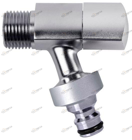 AQUAJET by Colortap Садовый кран из латуни Aquajet 130 silver