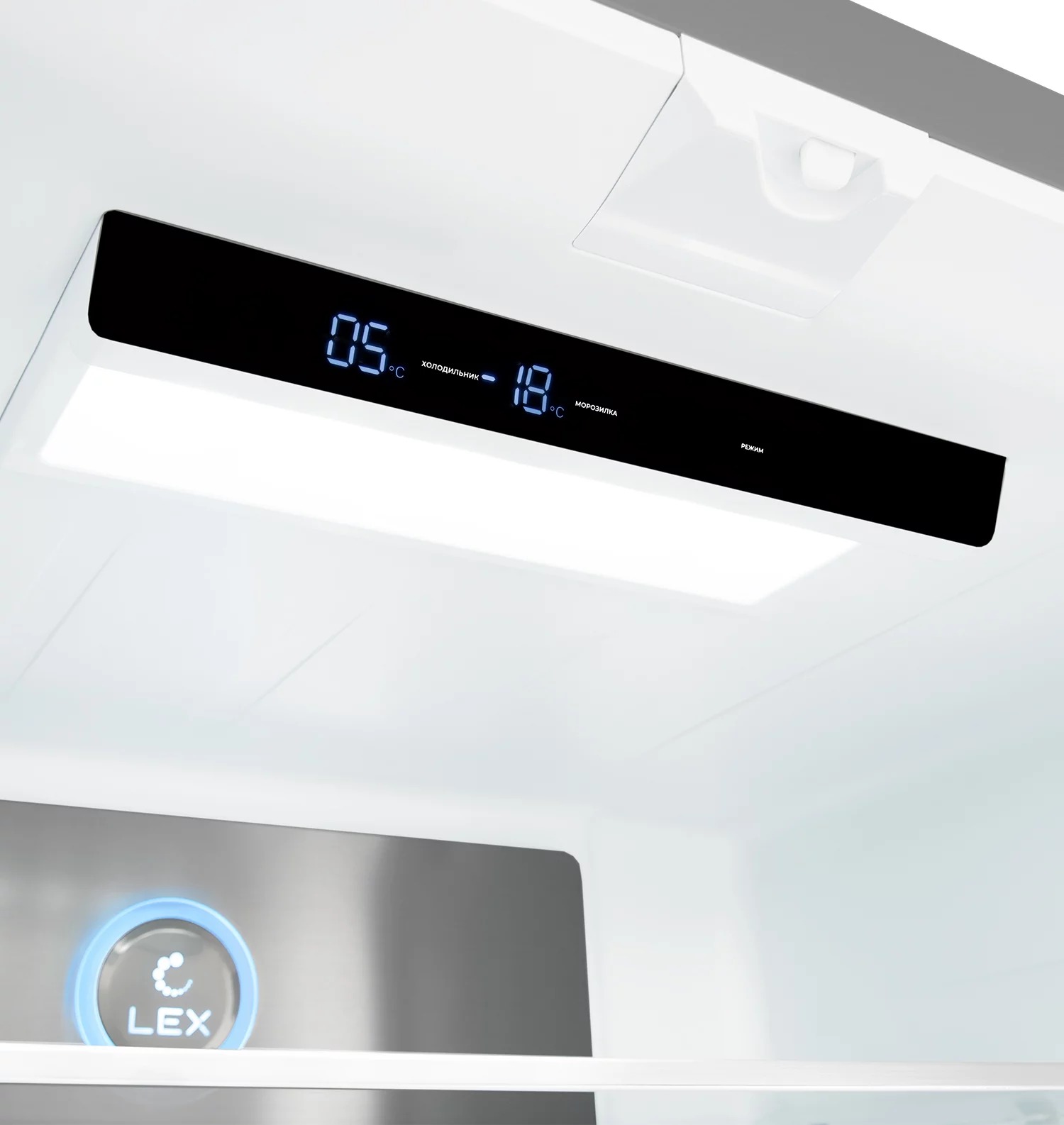 9087724 Холодильник многодверный   LEX LFD595IxID серебристый STDN-0030001 - Вид №4