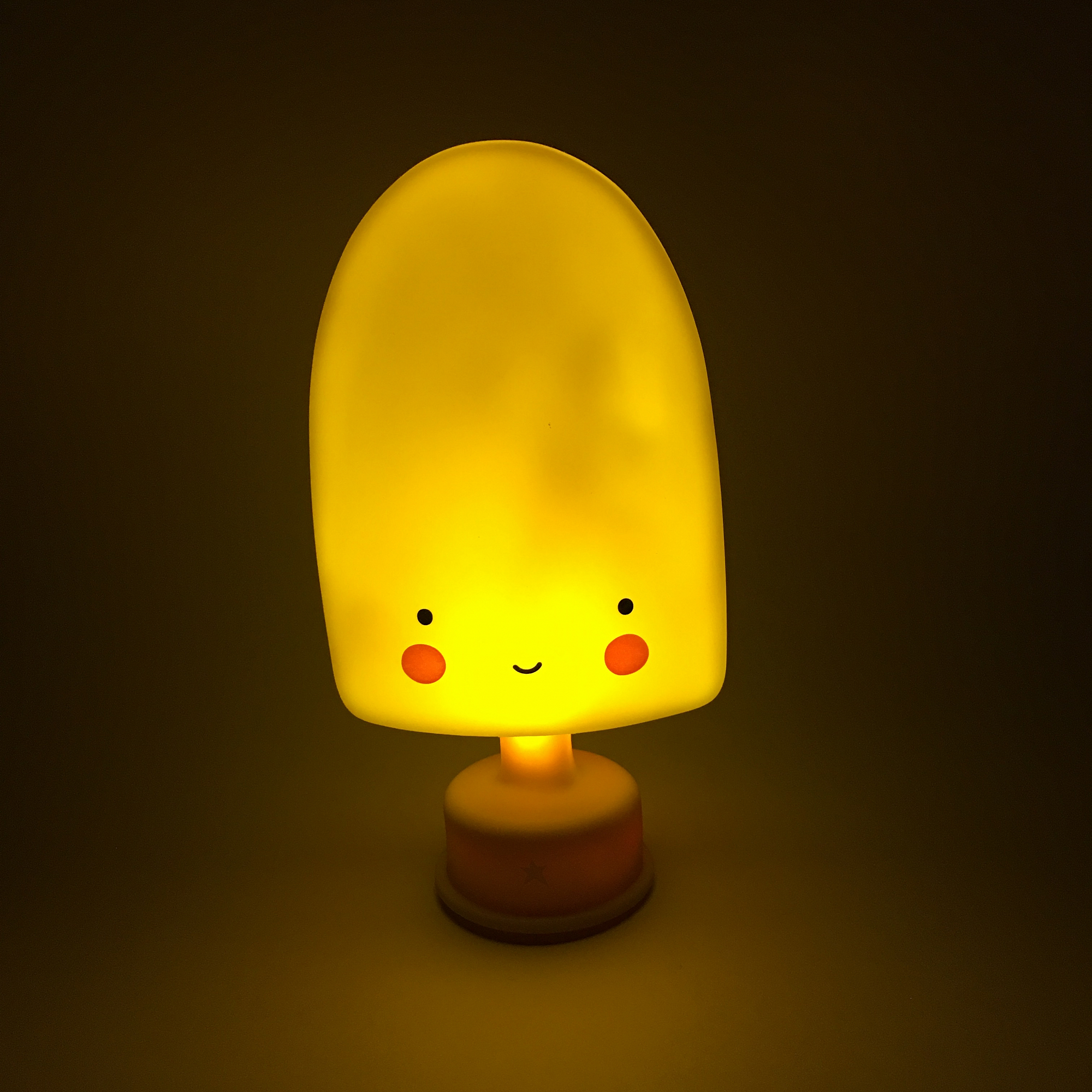 Детский ночник Yellow Lolly Ice Cream LITTLE LOVELY COMPANY  281742 Желтый Santreyd  - Вид №2