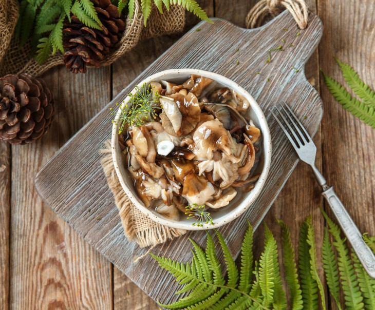 4583 Опята соленые "Премиум" Вкусляндия 