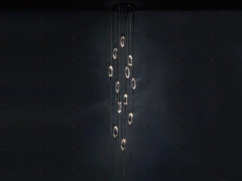 Il Pezzo Mancante Светодиодный потолочный светильник Crystal Il pezzo 12 sun-id-1398830