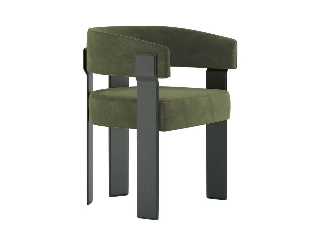 Мягкий стул с подлокотниками RIVATELIER CARILLON ARCH-00075244