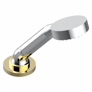 U5B-60A Душ ручной устанавливаемый на борту со шлангом и угловым переходником Thg-paris Island Хром/золото