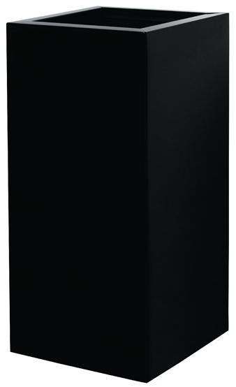 Hobby Flower Горшок для растений из нержавеющей стали с высоким квадратом и автоматическим поливом Steel plus sun-id-1362206 - Вид №1