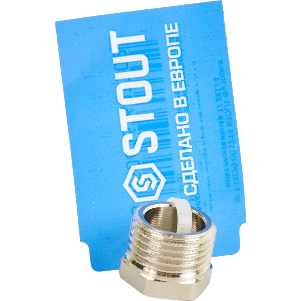 Футорка STOUT 1/2"х1/4" для систем водоснабжения 83671407 STLM-0804741 - Вид №2