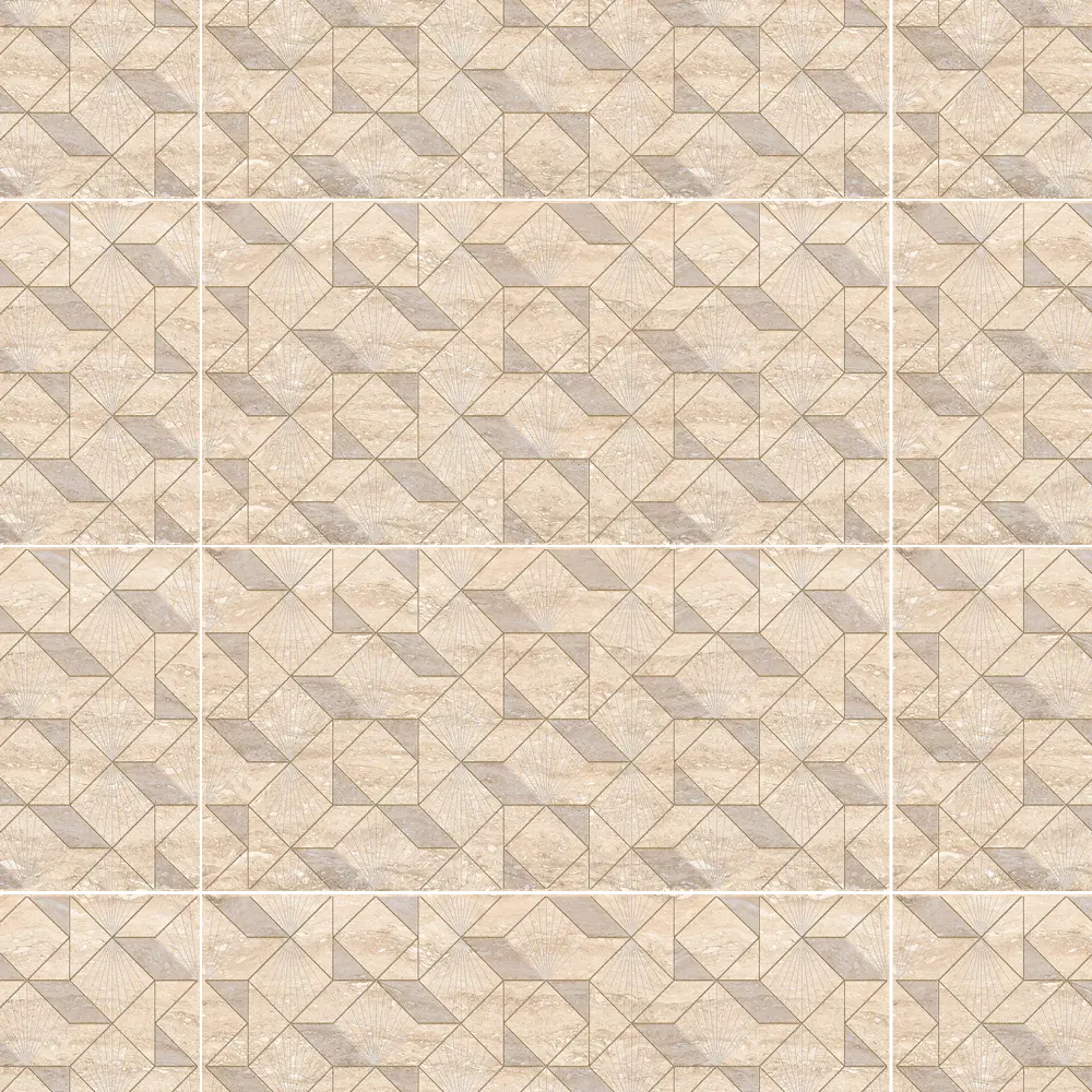 Декор настенный Azori Ascoli Diamond 31.5x63 см матовый камень цвет бежевый 82604071 STLM-2113963 - Вид №1