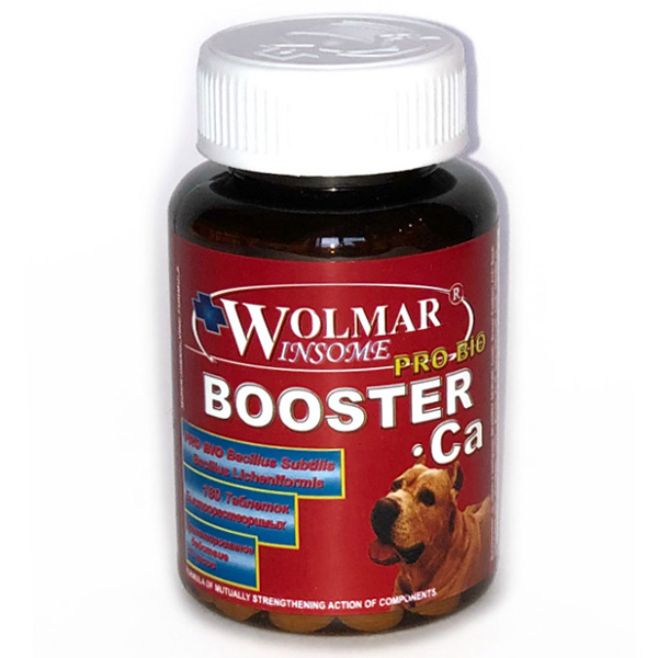 Т0026480 Витамины для щенков Bio Booster Ca средних и крупных пород 180таб WOLMAR 
