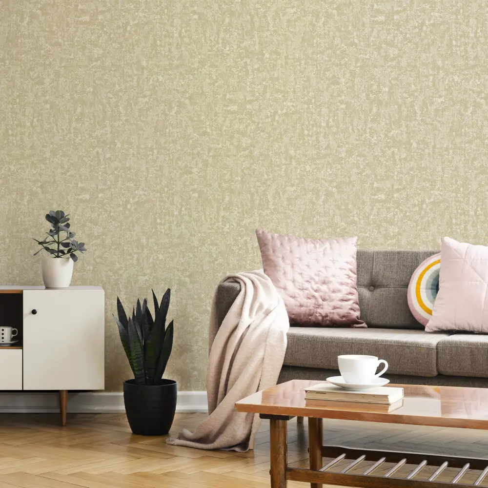 Обои флизелиновые Антураж Emily бежевые 1.06 м 168340-23 ANTURAGE STLM-2102172 - Вид №3