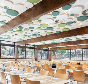 Акустическая потолочная плитка из пенопласта