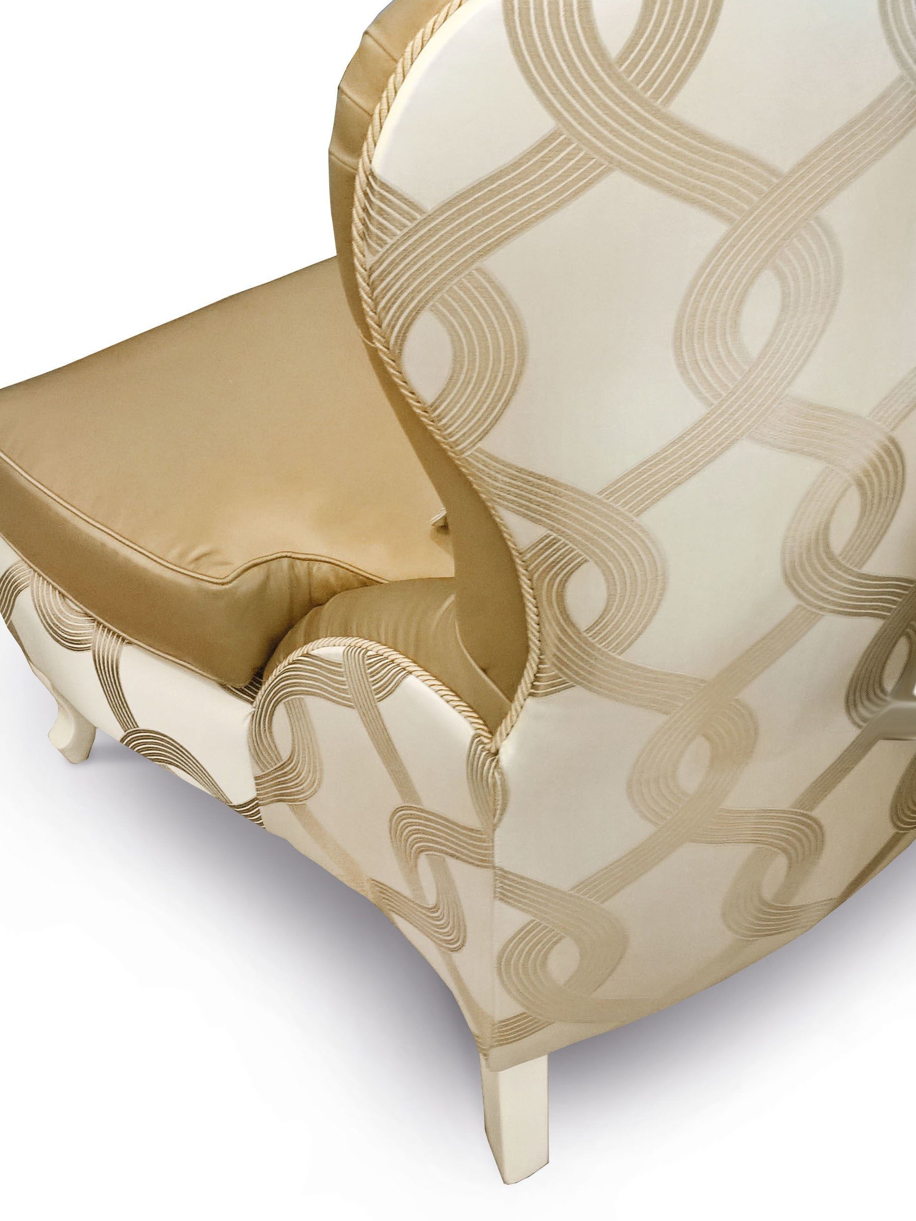 Кресло capitonné из ткани CASA +39 Gold ARCH-00014631 - Вид №1
