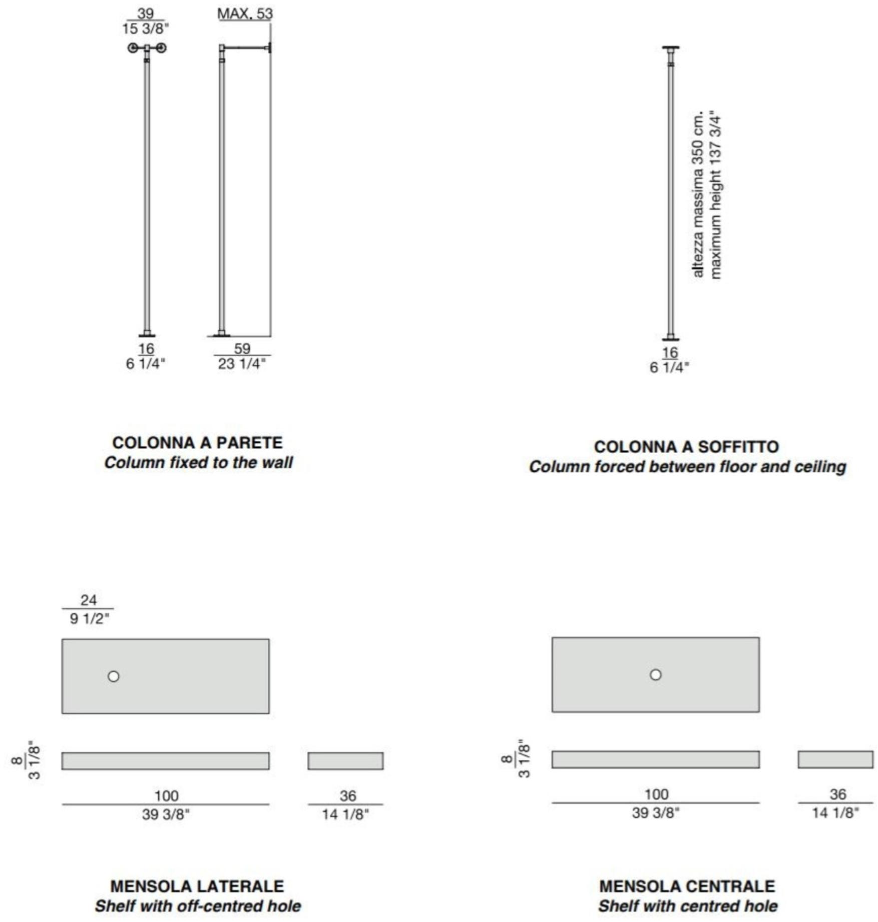 Porada Книжный шкаф из орехового дерева Iron sun-id-1420456 - Вид №1