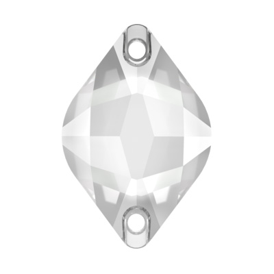 3211 Страз Crystal 14 х 9 мм кристалл в пакете белый (crystal 001) Сваровски 