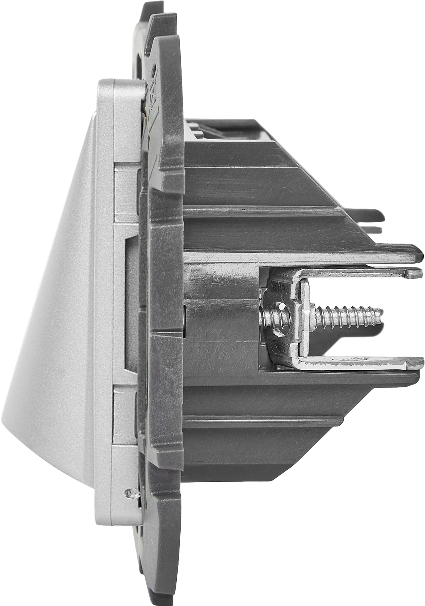 LEXMAN LILIAN - Кабельный вывод для скрытого монтажа в цвете Алюминий 86761735 STLM-0071420 - Вид №2