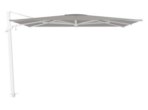 Квадратный тканевый зонтик с боковым полюсом