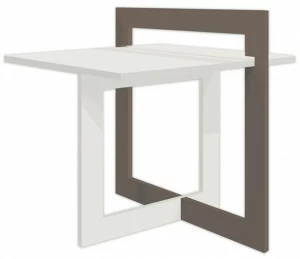 LAS Прямоугольный журнальный столик из мдф