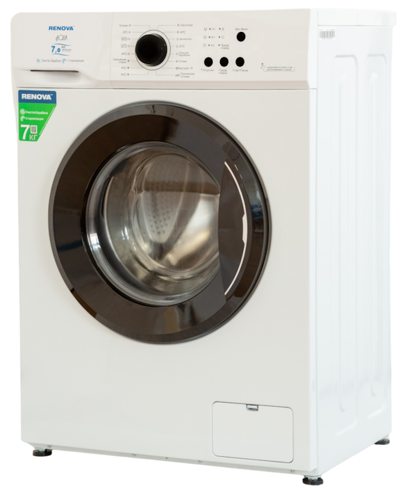 9182153 Стиральная машина RENOVA WAF-7012M11 белый STDN-0089398 - Вид №1