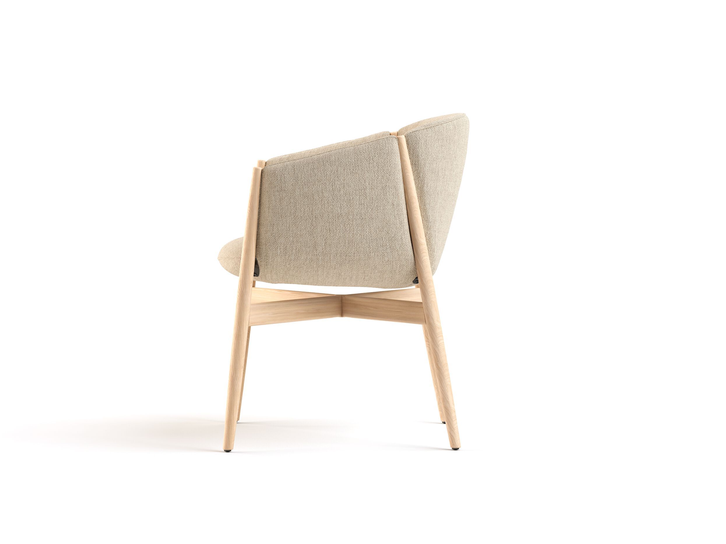 Мягкий стул из ткани COR KAGU ARCH-00072994 - Вид №1