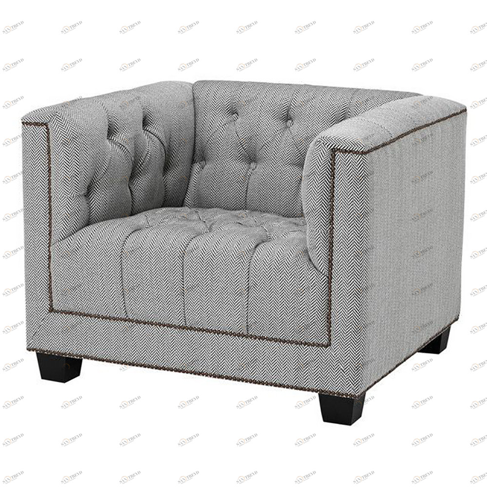 Стул Paolo от Eichholtz Серый EICHHOLTZ ДИЗАЙНЕРСКИЕ, EICHHOLTZ 062205 Серый 