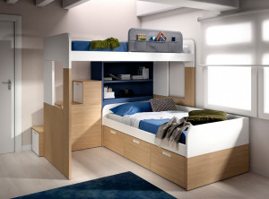 001094 Двухъярусная кровать 72 Arasanz