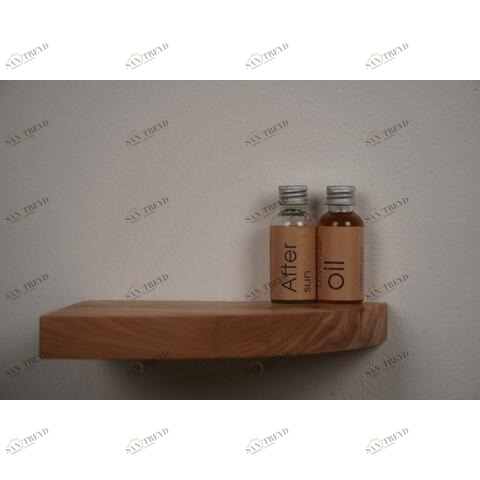 Полочка угловая с крючками из массива CORNERSHELF-200KHOOK ORANGE sun-id-1516972