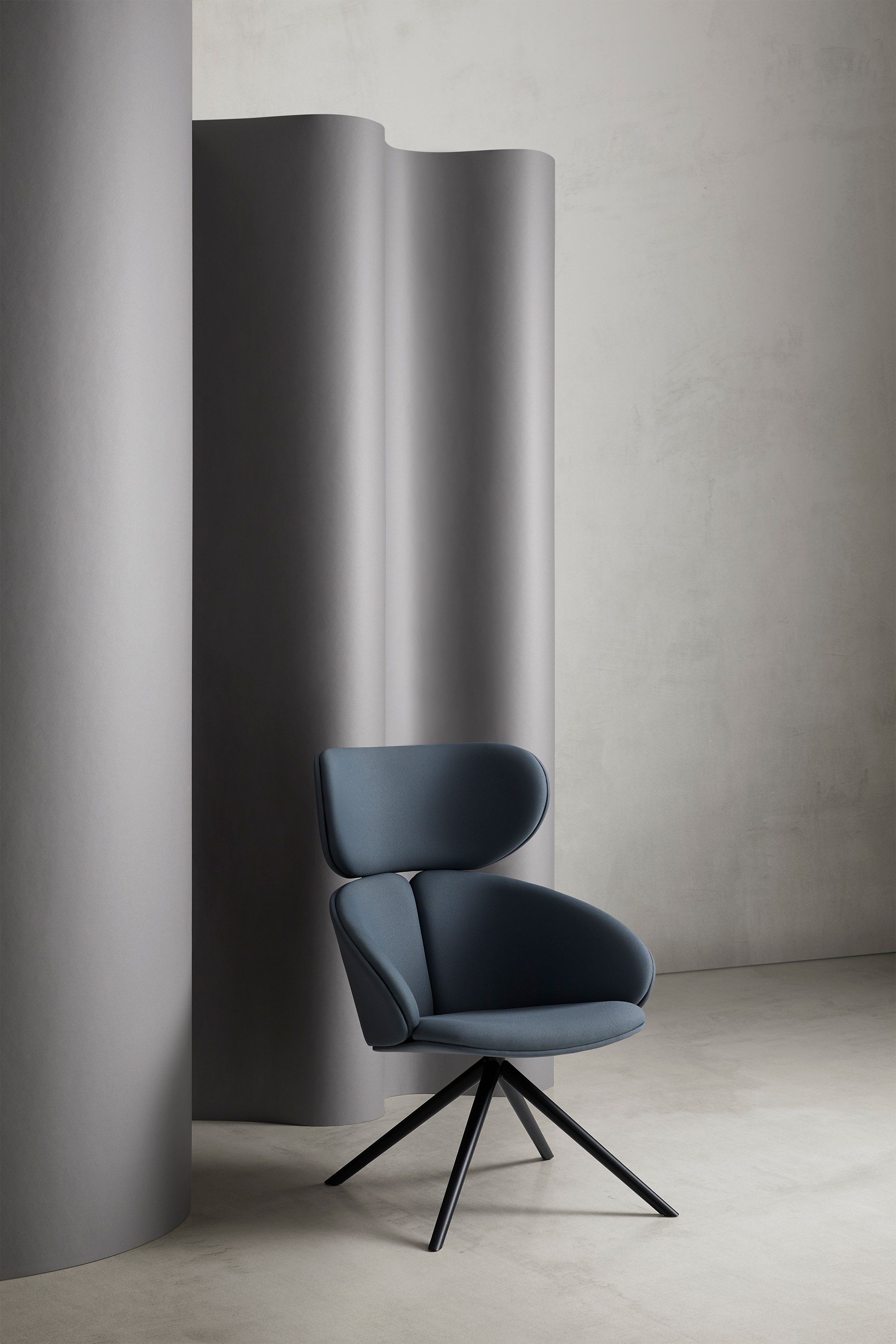 Тканевое кресло с подголовником Mobboli Peach ARCH-00099129 - Вид №6