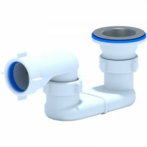 Сифон АНИ для душевого поддона плоский 1 1/2" E010