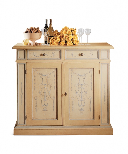 1860 Tifernoit Комод с 2 ящиками, 2 дверцами Soggiorno 