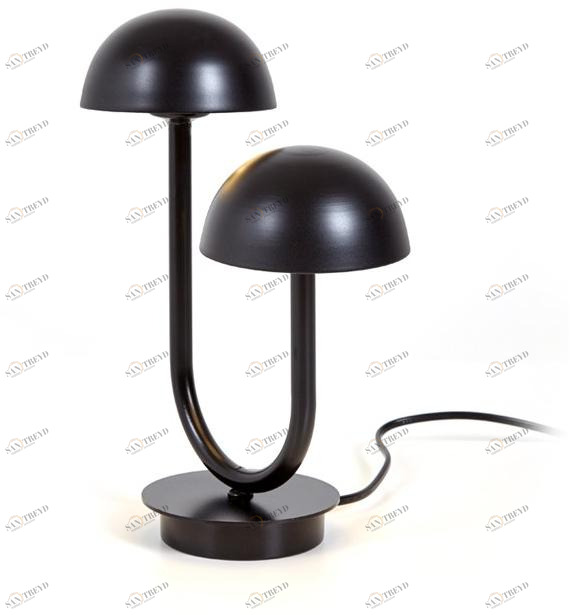 luxcambra Настольная светодиодная лампа из латуни Champignon S_black_3140