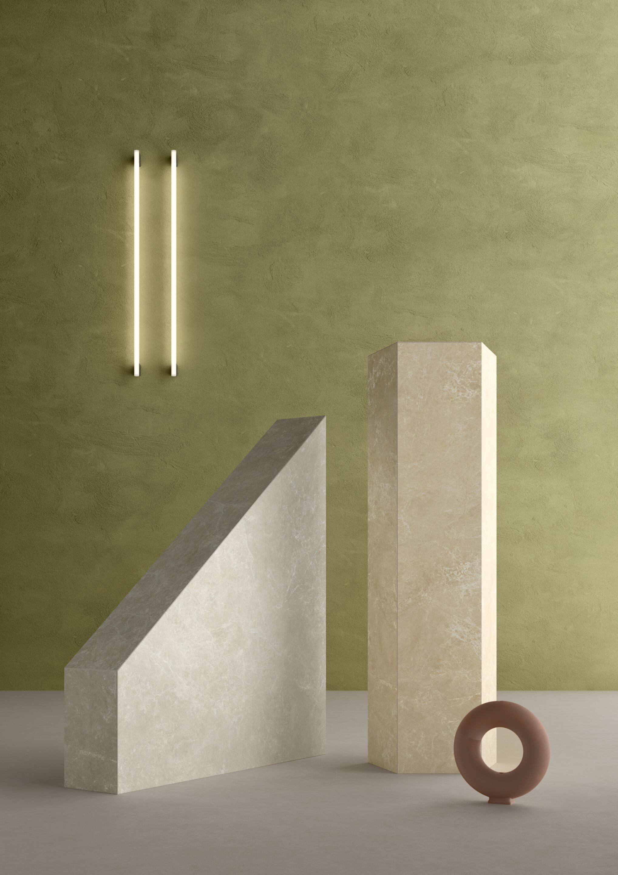 Пол / керамогранит с мраморным эффектом VitrA Bathrooms Nova Vita ARCH-00061955 - Вид №7