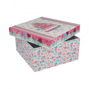 259/3 Коробка картонная квадратная бумажная №08 Grand Gift