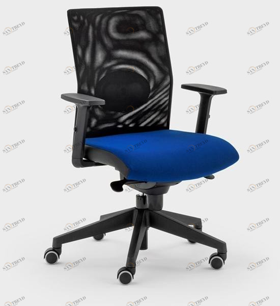 Viganò Поворотный офисный стул из сетки и ткани Logika sun-id-1388524