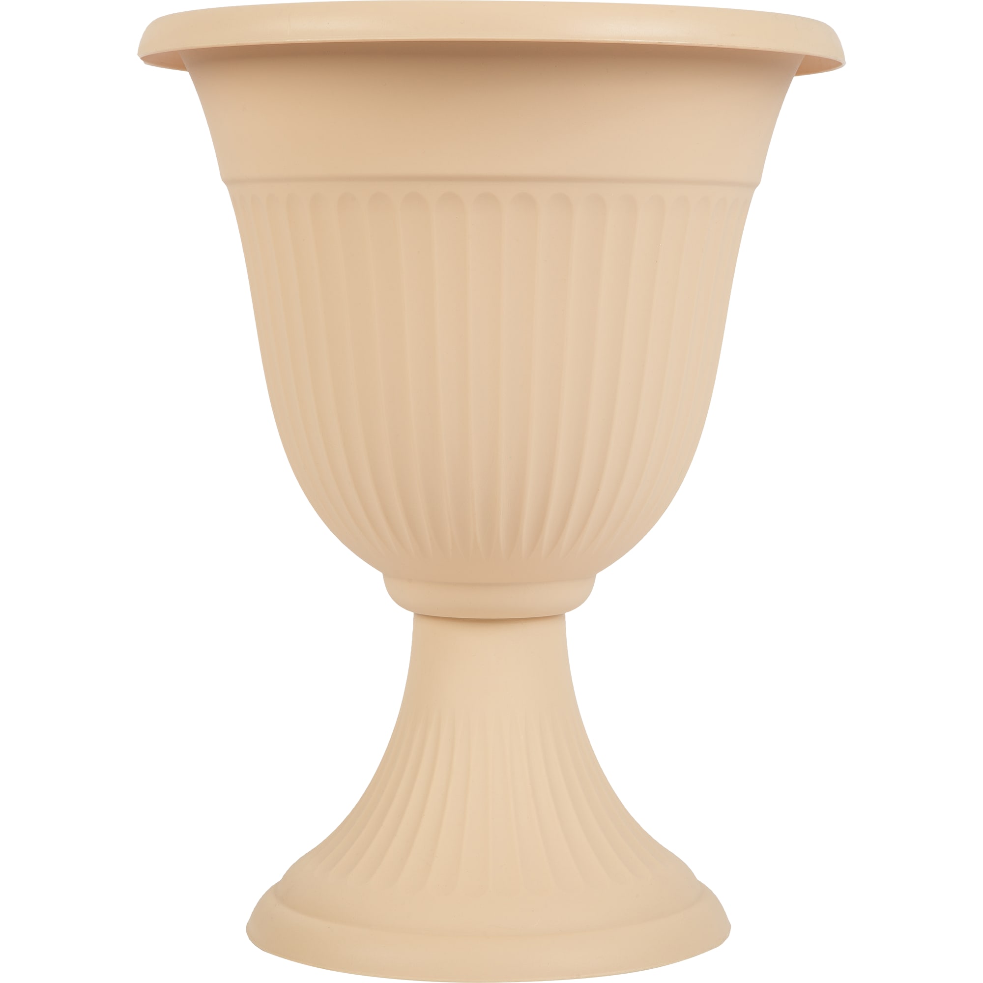 18013070 Вазон ø30 см v10 л пластик бежевый Ливия Santreyd  - Вид №1